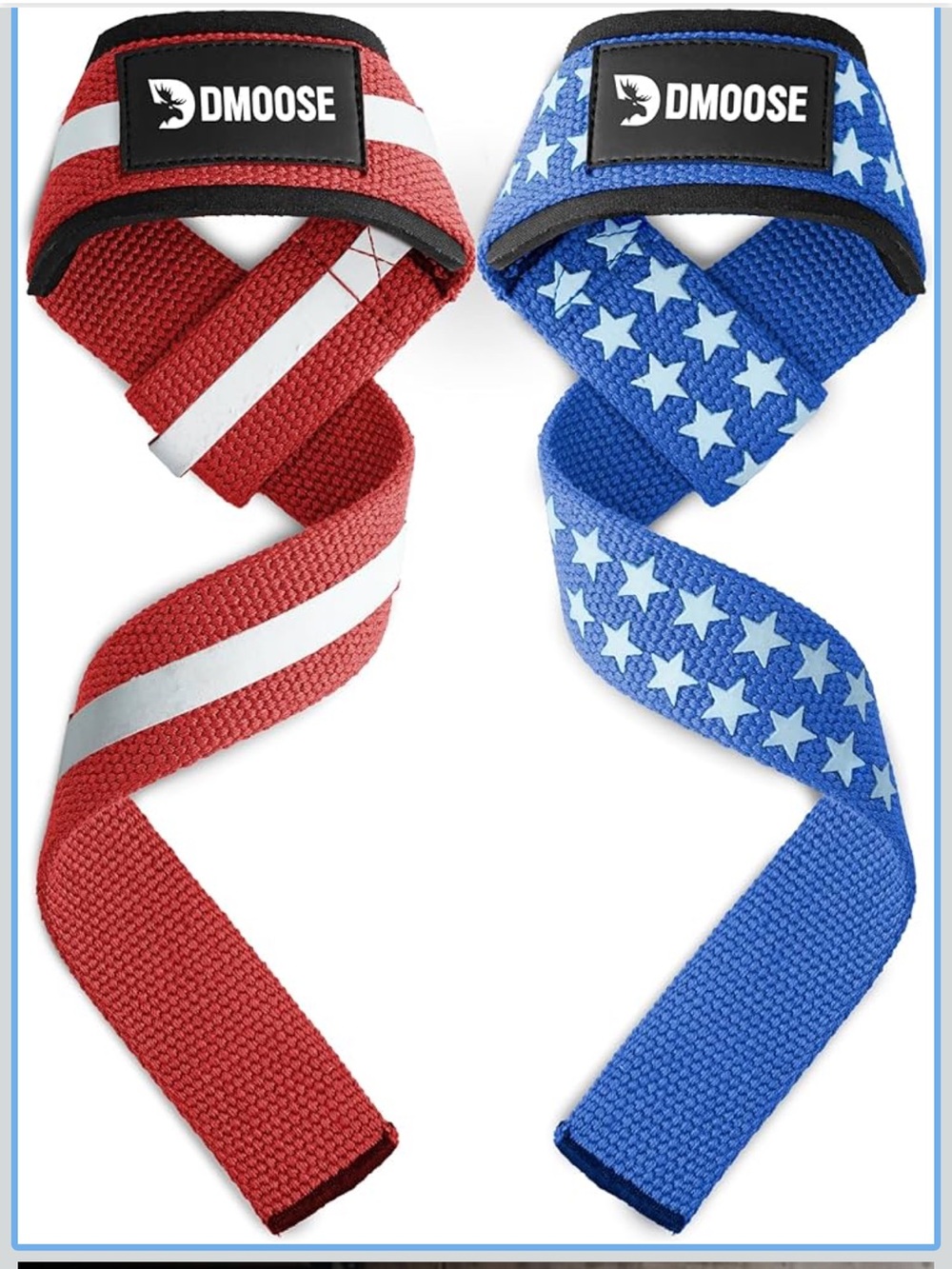 Fitness Lifting Straps 24" (Pair) - 5mm Padded Durable Wrist Straps